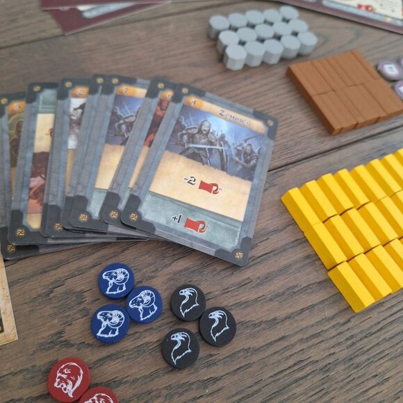 Kingsburg Second Edition Board Game Queen Roleplay Scenario Expansion Pieces - Picture 11 of 12